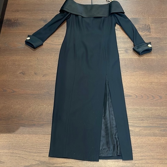 CACHE Women’s Black Off The Shoulder Dress Size 4 - Picture 1 of 6